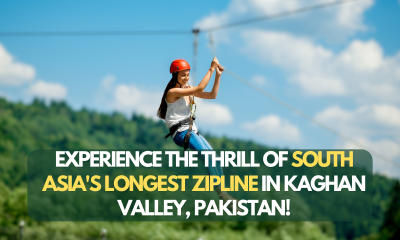 Inauguration of South Asia's longest zipline in Kaghan.