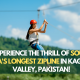 Inauguration of South Asia's longest zipline in Kaghan.
