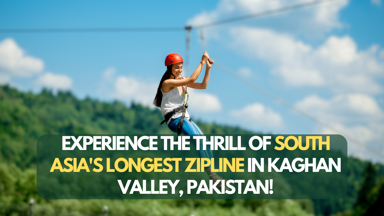 Inauguration of South Asia's longest zipline in Kaghan.