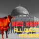 Red Heifer in front of Al aqsa masjid